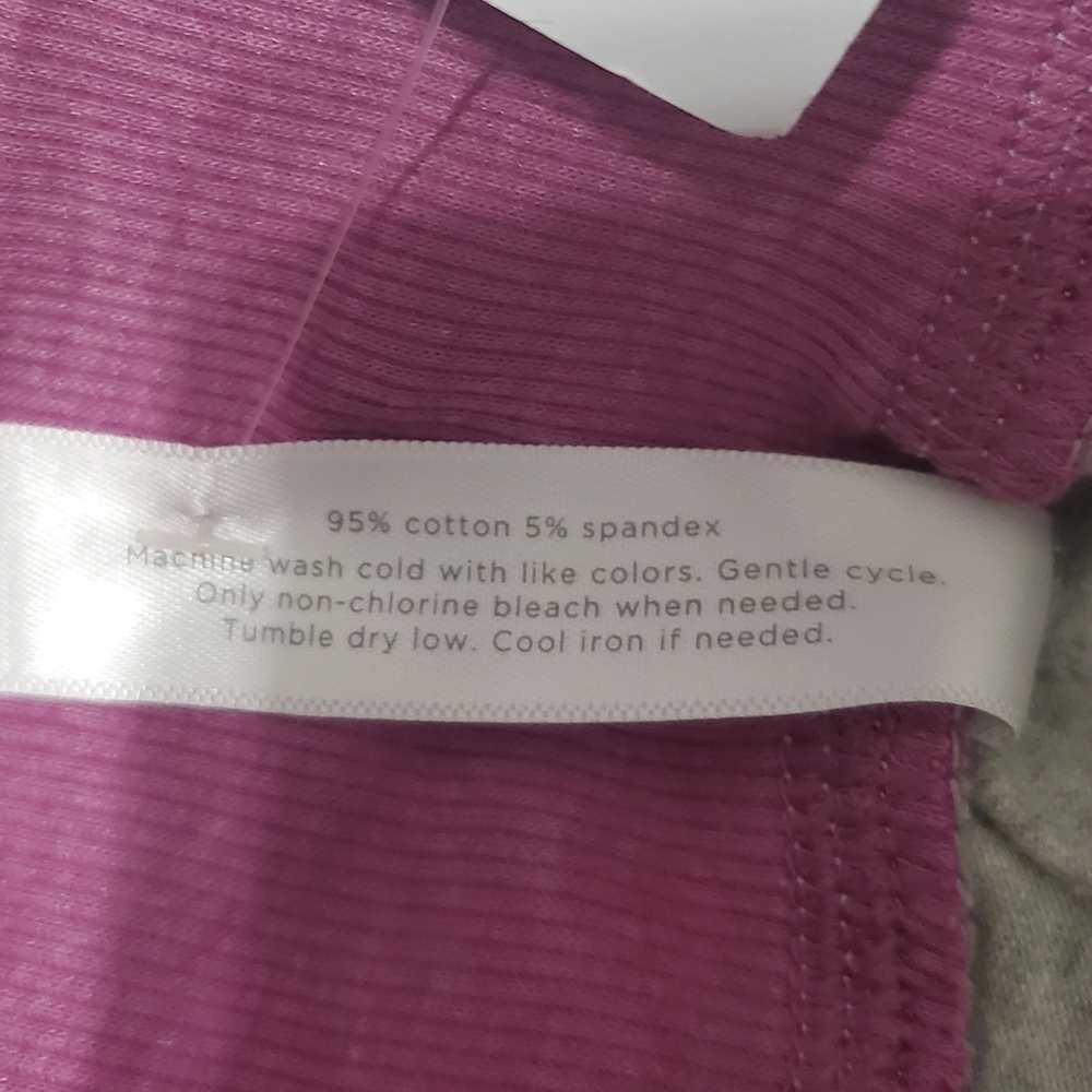 Cacique Pink Gray Striped Sleep Cami Jogger Set Size 14/16 NEW - Picture 9 of 10